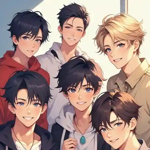 All boy Sleepover background